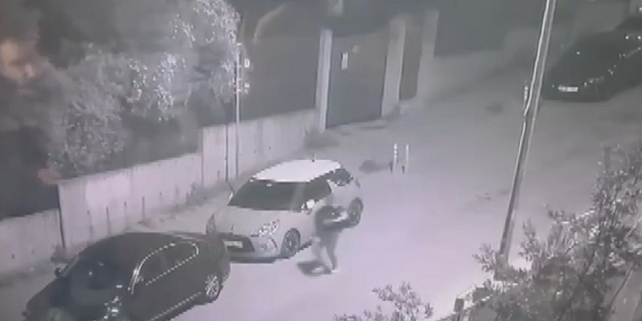 İstanbul- Küçükçekmece'de haraç için araç kurşunlayan şüpheli, gizlendiği binaya eşofmanla girip etekle çıktı