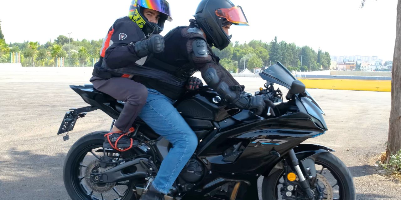 Bedensel Engelli Milli Haltercinin Motosiklete Binme Hayali Gerçekleşti