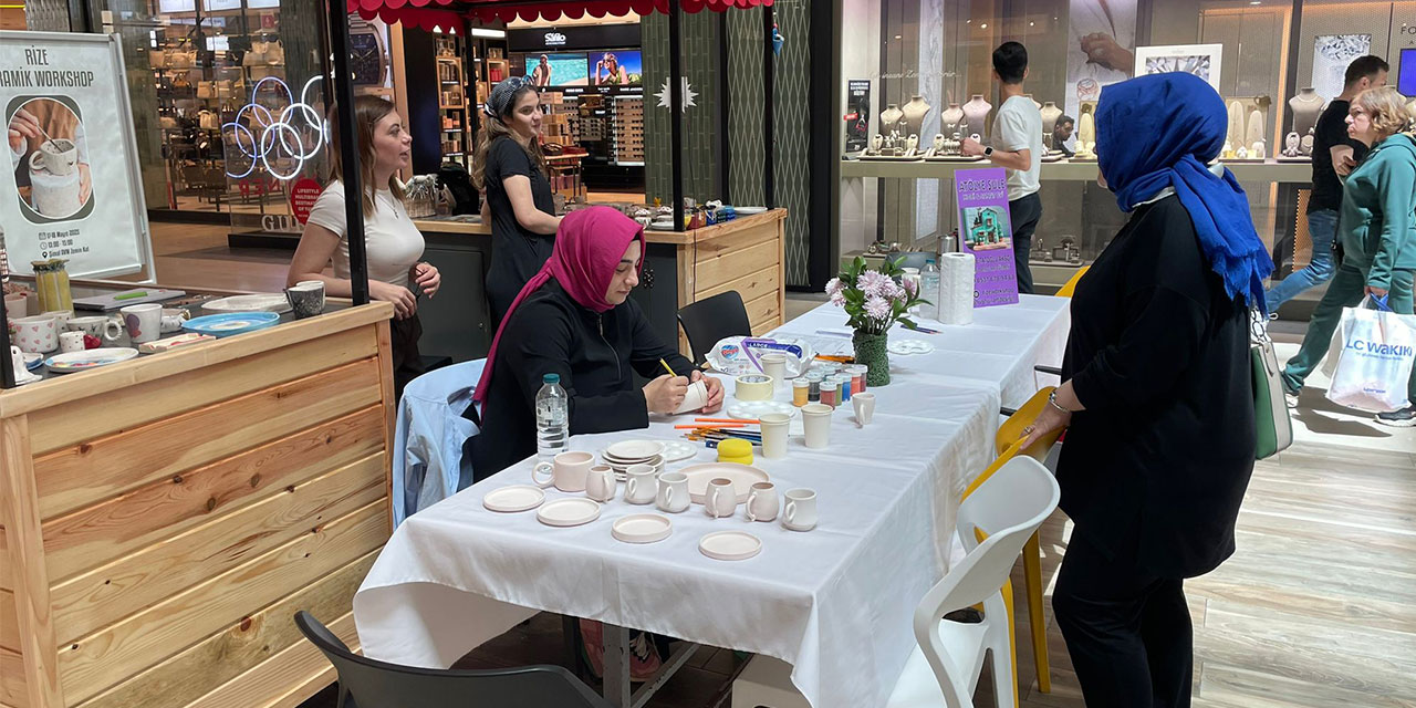 Şule Tatoğlu Aksoy’dan Kadın Girişimciliği ve Sanata Destek: Şimal AVM’de Seramik Workshop ve Sergi