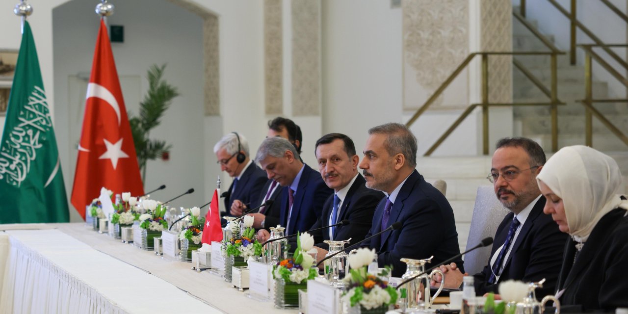 Bakan Fidan, ‘Türk-Suudi Koordinasyon Konseyi’ toplantısına katıldı