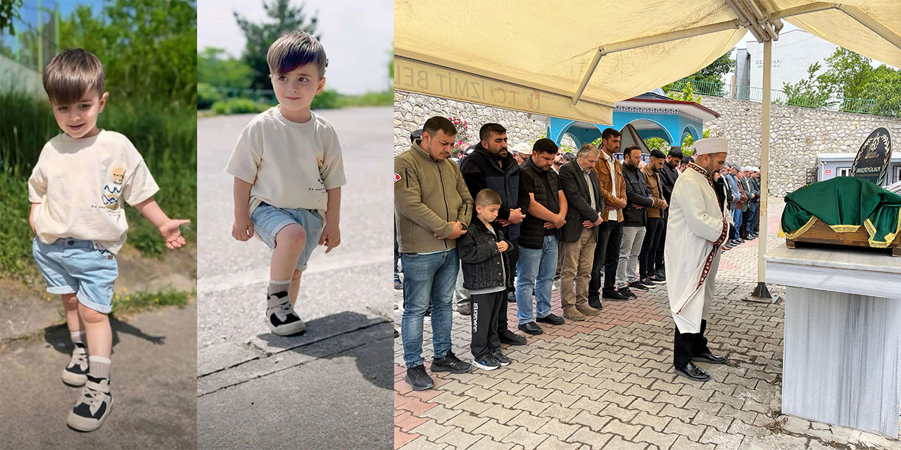 Bungalov tesisinde havuza düşüp boğulan 4 yaşındaki Ardıç toprağa verildi