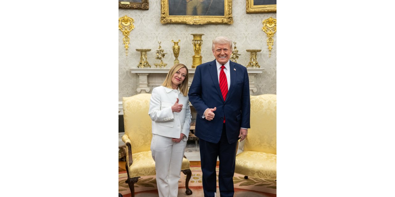 İtalya, İngiltere, Fransa ve Almanya liderleri, Trump ile görüştü