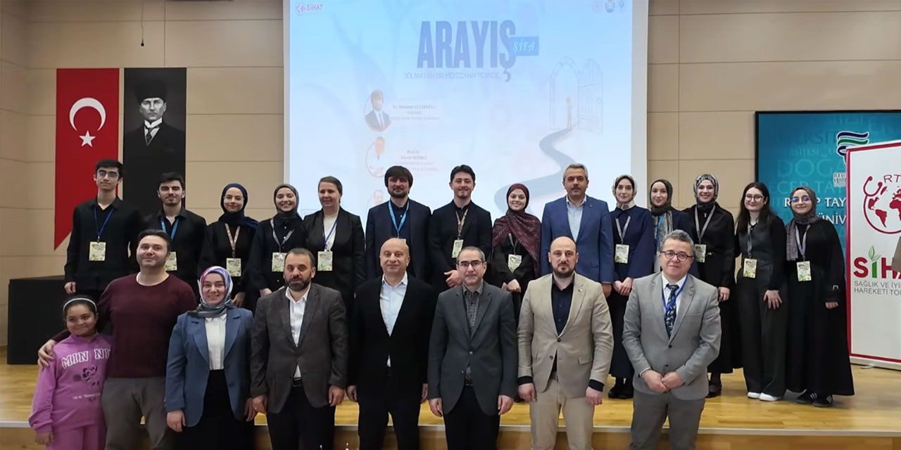 Rize'de "Arayış: Şifa" Sempozyumu İnsanlık ve Sağlık Temasını Ele Aldı