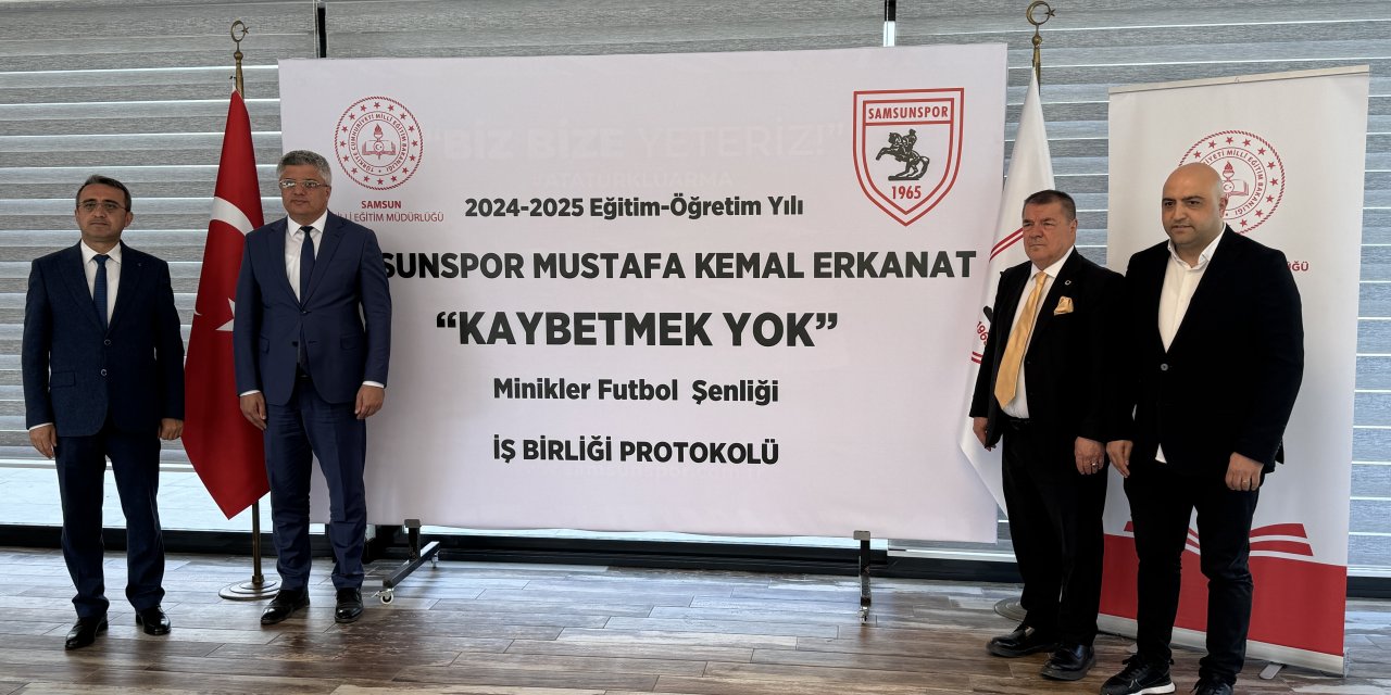 Samsunspor tesislerinde minikler için futbol şöleni başlıyor