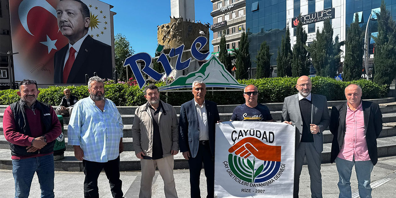 Rize’de Çay Üreticileri Destekleme Ücretinin Kaldırılmasına Tepkili