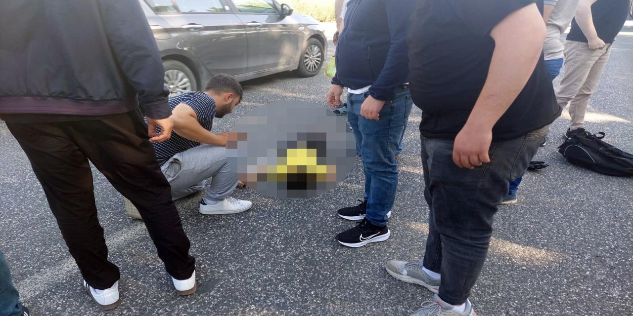 Motosikletin çarptığı babaannenin ardından torunu da öldü