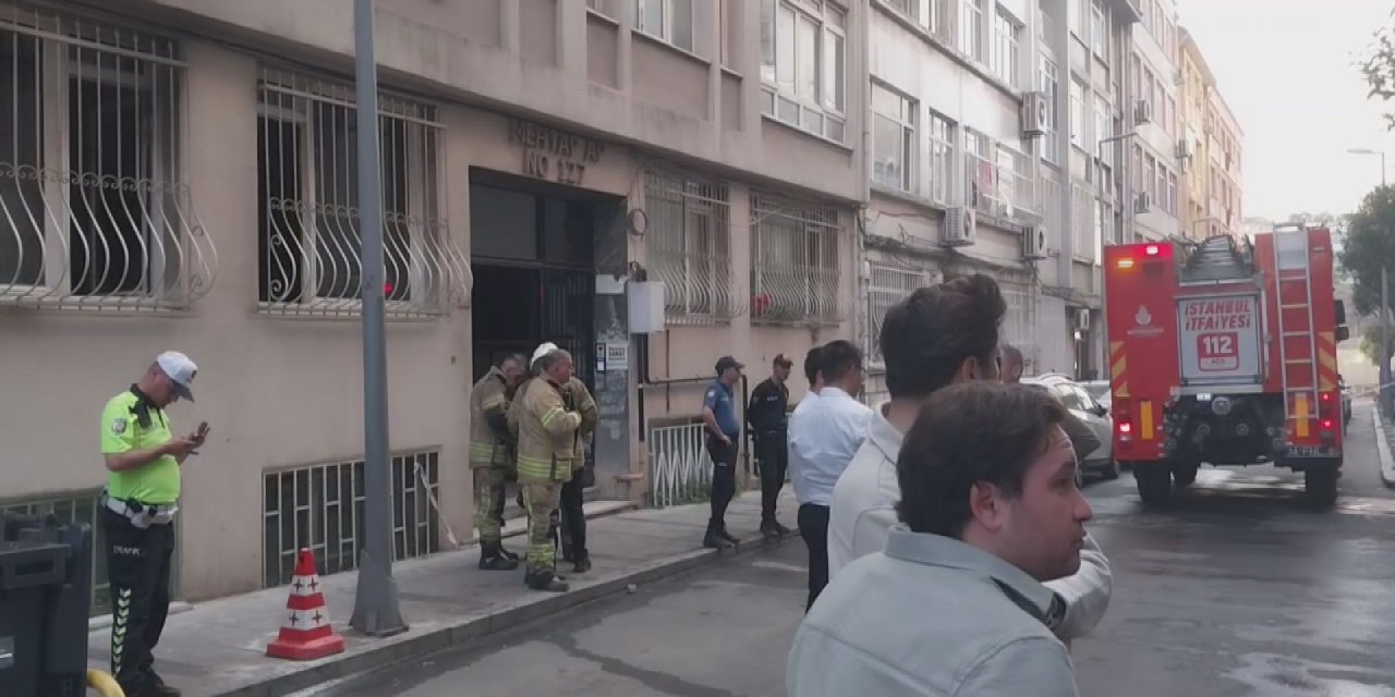 Şişli’de apartman dairesinde yangın: 1 ölü
