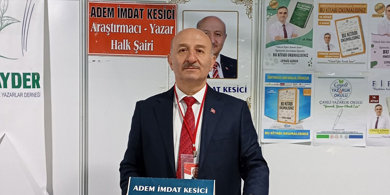 Araştırmacı Yazar ve Halk Şairi Adem İmdat Kesici, kalp krizi sonucu hayatını kaybetti