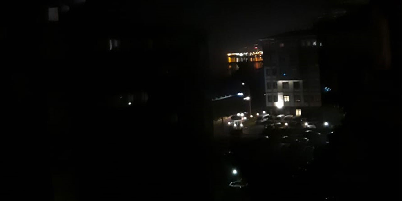 Rize Merkezde Geniş Çaplı Elektrik Kesintisi