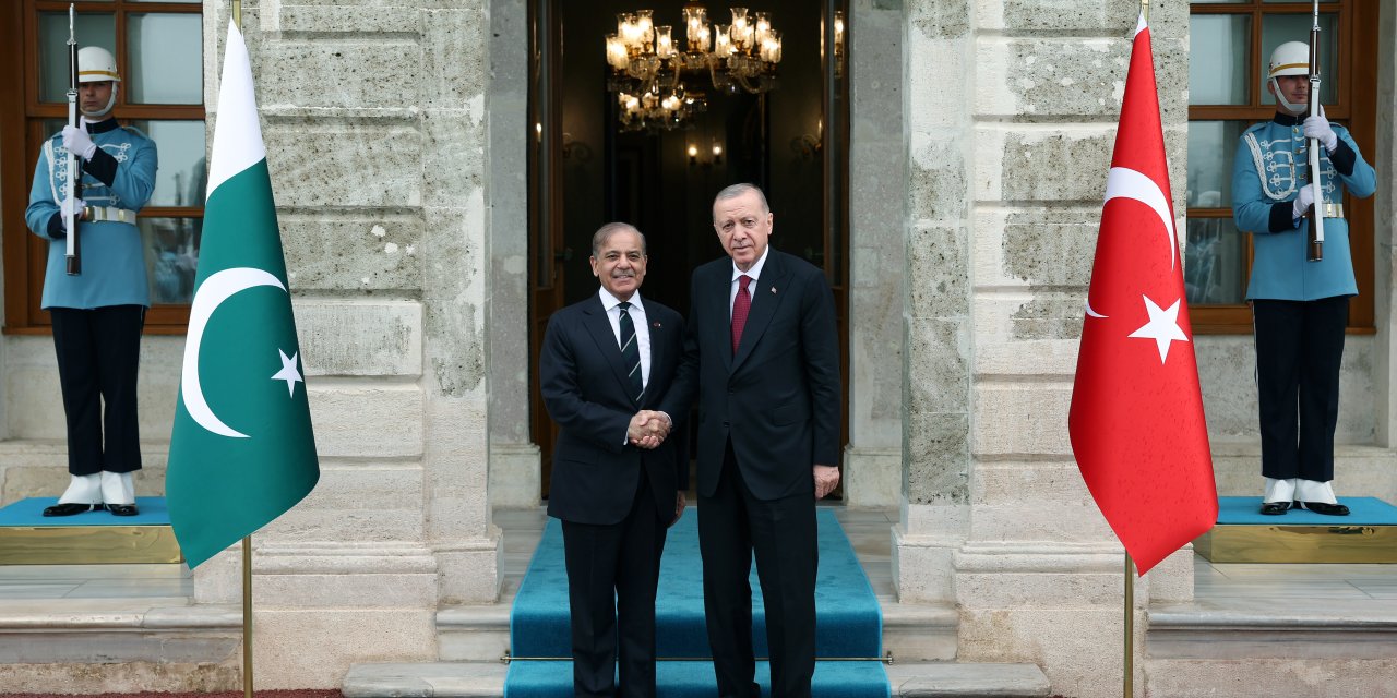 Cumhurbaşkanı Erdoğan, Pakistan Başbakan'ı Şerif'i Kabul Etti