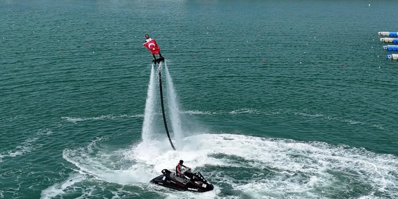 Karadeniz’in en büyük ‘Uluslararası Su Sporları Festivali’ tamamlandı