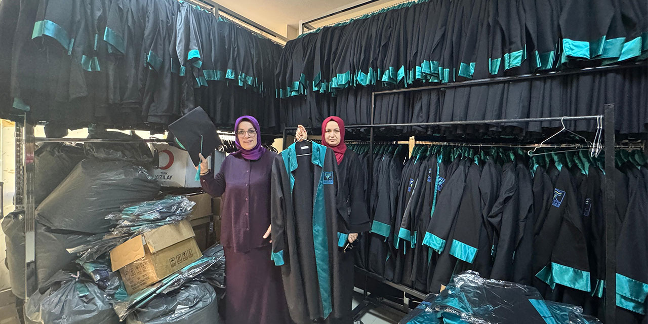 RTEÜ Mezuniyet Cübbeleri KEKK Kadın Kooperatifinden!