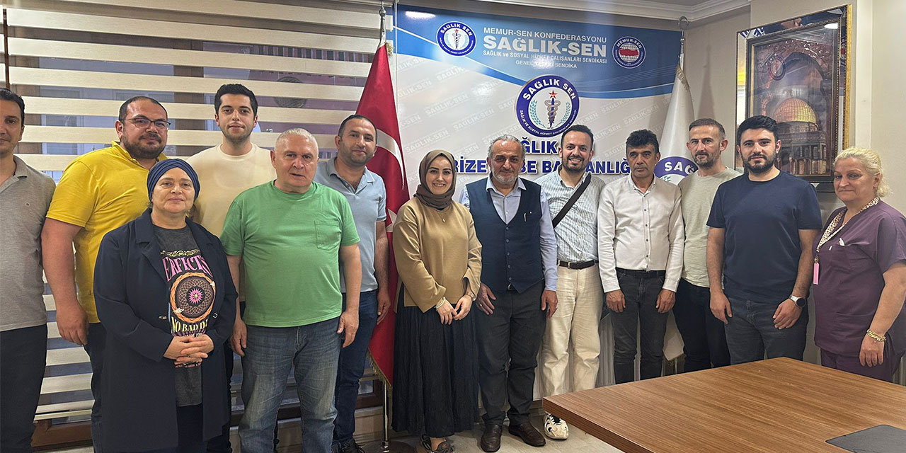 Sağlık-Sen Rize Şubesi'nden Toplu Sözleşme Öncesi Talepler Duyuruldu