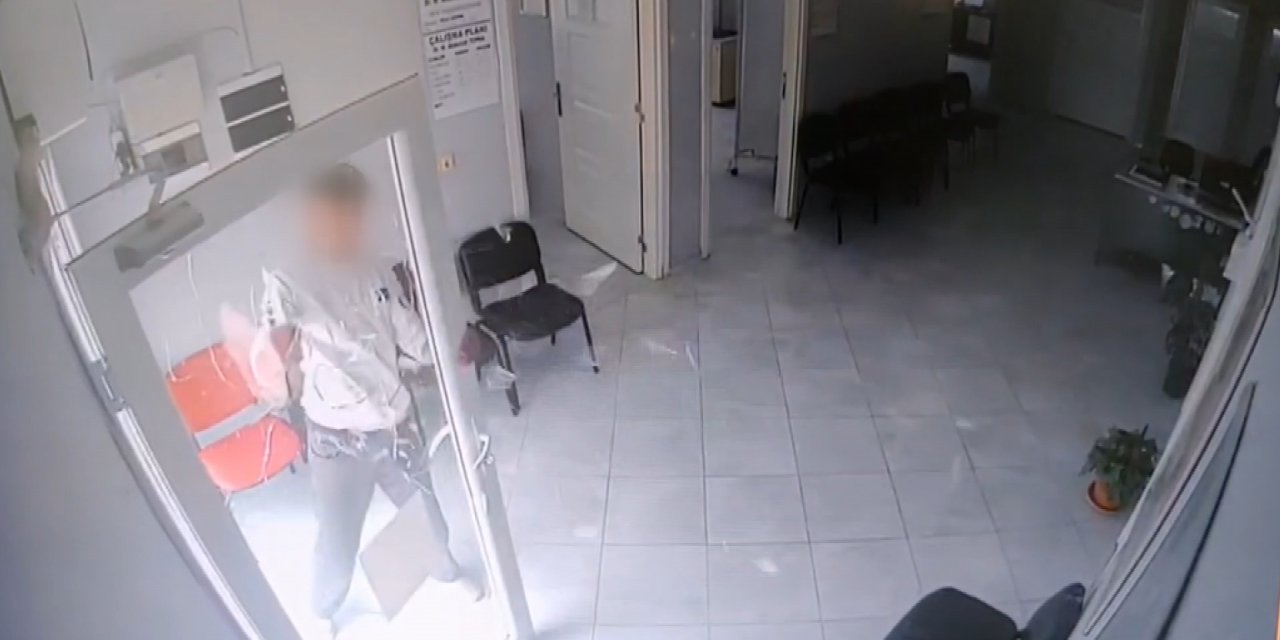 Osmaniye’de Aile Sağlığı Merkezine Saldırı Kamerada