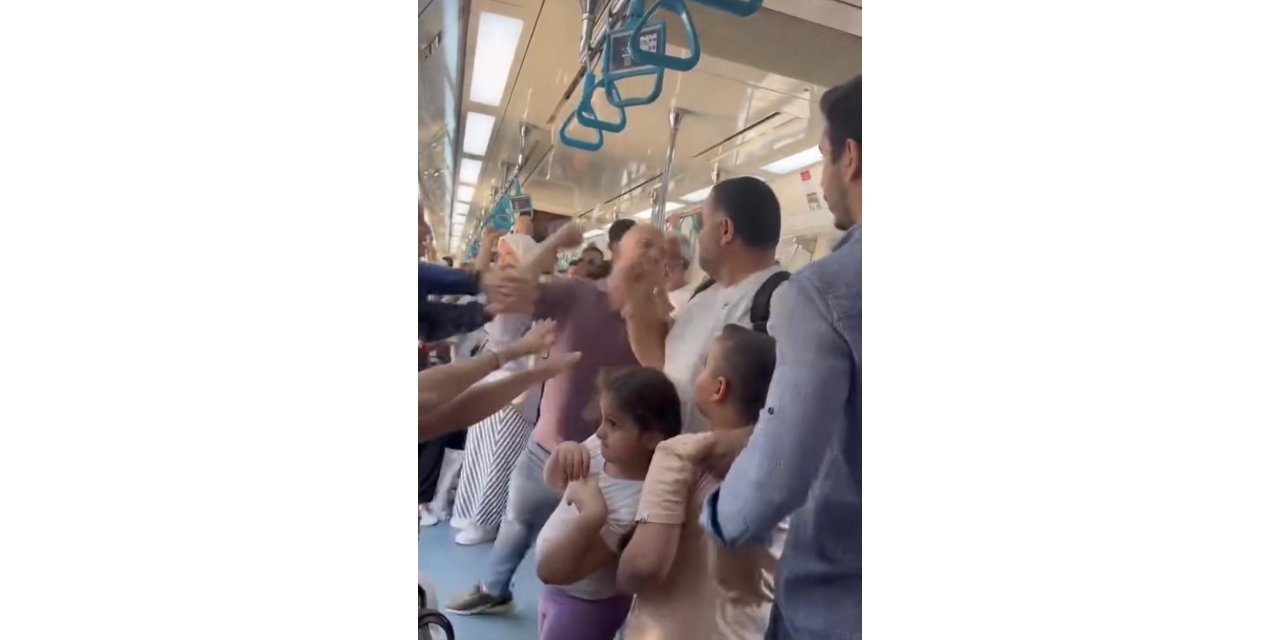 Marmaray’da Yer Tartışmasında Kavga; İki Çocuklu Yolcunun Burnunu Kıran Şüpheliler Yakalandı