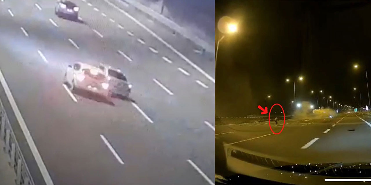 Takla atan otomobilden fırladı; 5 yaralı