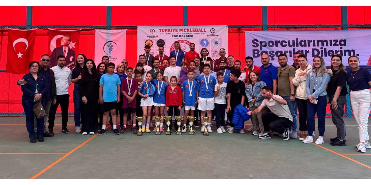 Türkiye Pickleball Ligleri bölge şampiyonaları sona erdi