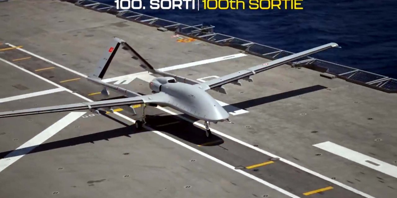 Bayraktar TB3, TCG Anadolu'da 100'üncü sortisini tamamladı