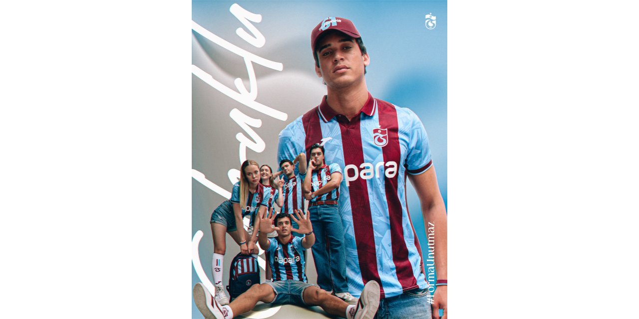 Trabzonspor’un yeni sezon formaları satışa çıkıyor