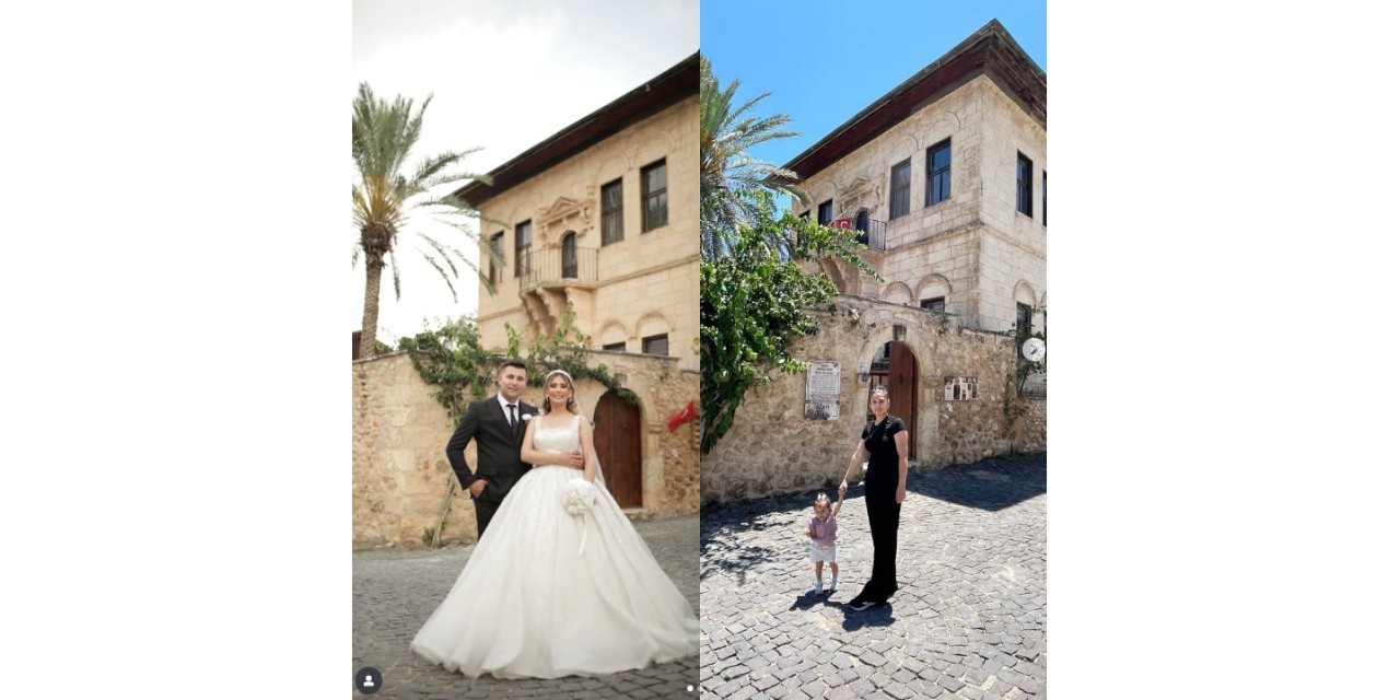 Şehidin eşinden evlilik yıl dönümünde kızıyla duygulandıran fotoğraflar