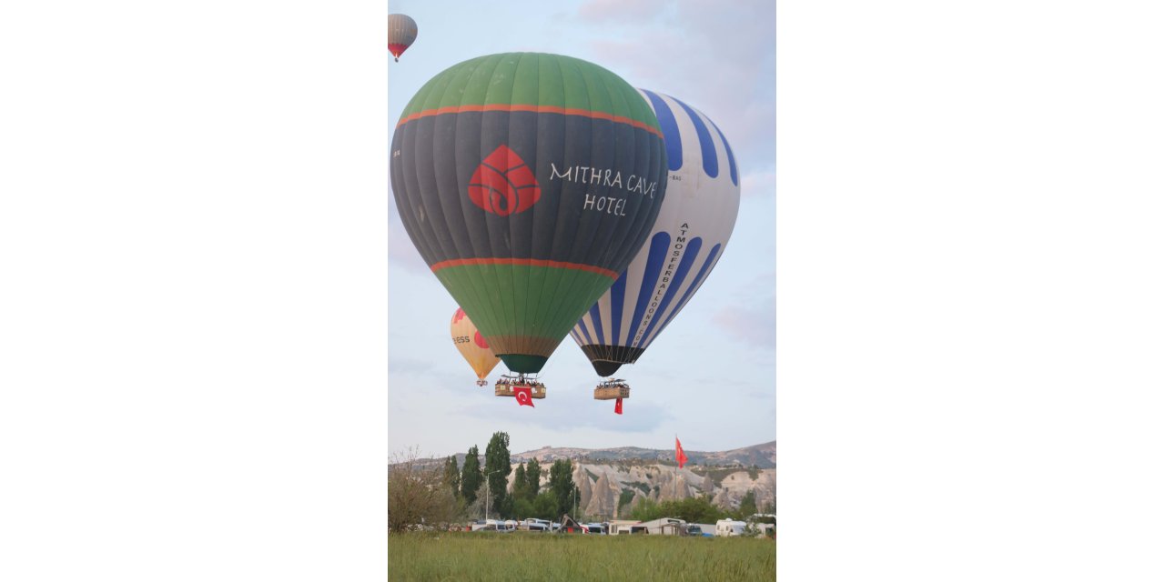 Kapadokya'da Sıcak Hava Balonları 5 Ayda 271 Bin Kişiyi Taşıdı