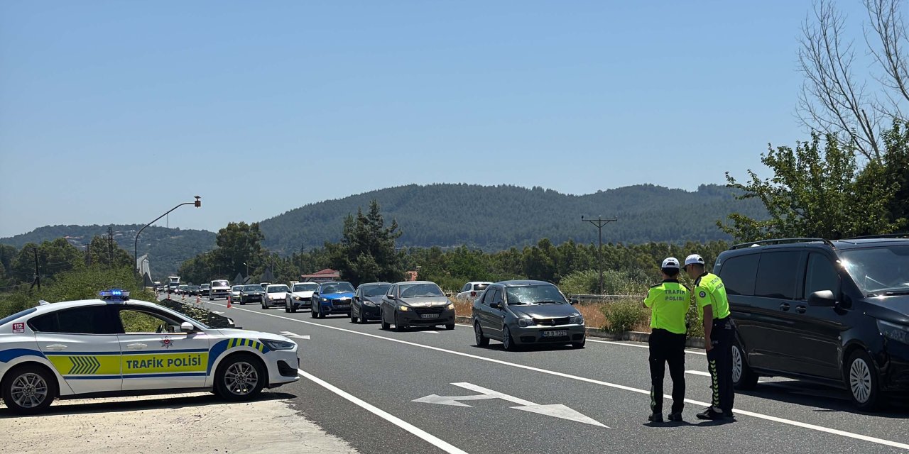 Muğla'da Bayram Öncesi Tatilci Yoğunluğu