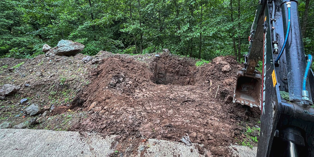 Rize'de kurban atıklarının bertarafı için 44 kuyu açıldı