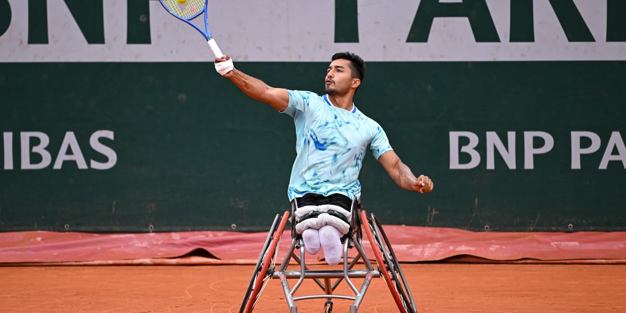 Ahmet Kaplan Roland Garros Quad kategorisinde ikinci oldu