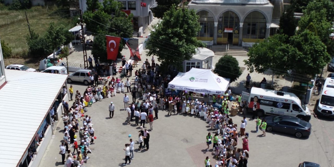 Tekirdağ’da 79 Yıllık Bayram Geleneği Sürdürüldü