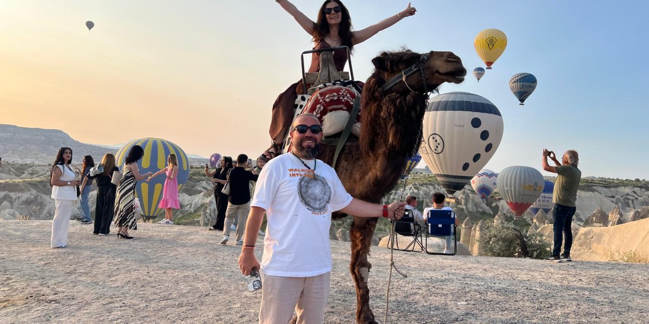 Kapadokya’da Bayram Tatili Yoğunluğu