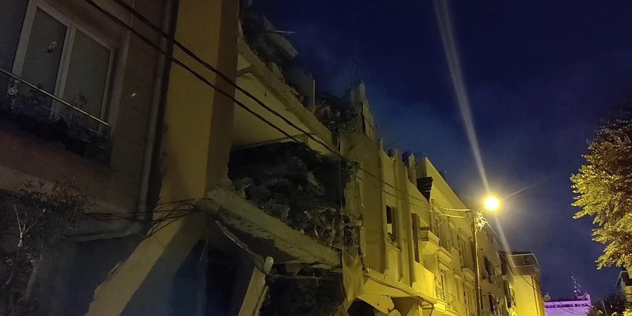 Avcılar'da 6 katlı binada kısmi çökme; çevresindeki binalar tahliye edildi