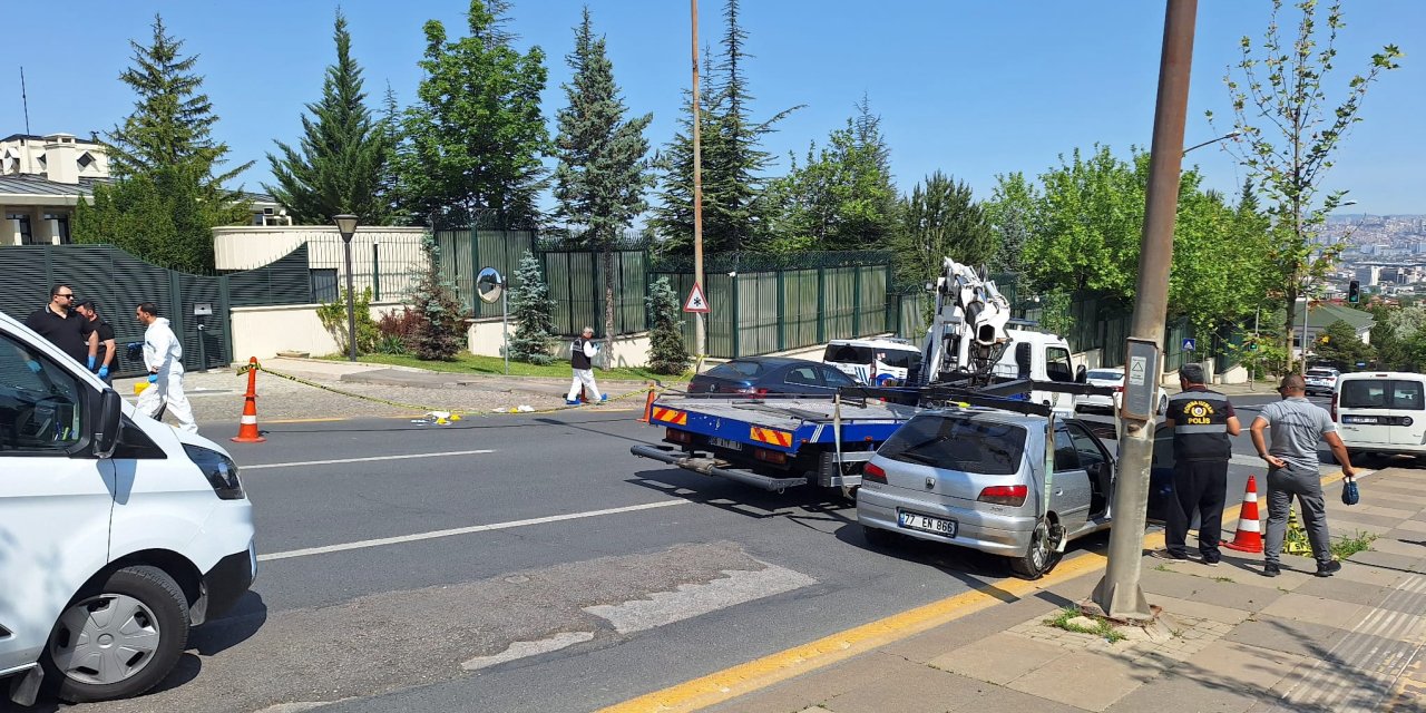 Dışişleri konutu önündeki silahlı kavgaya korumalardan müdahale