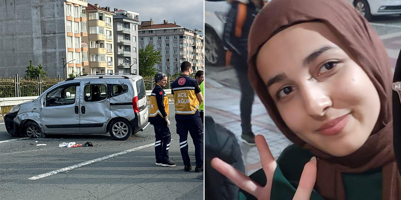Rize'de hafif ticari araç, bariyerlere çarptı: 2 ölü, 3 yaralı