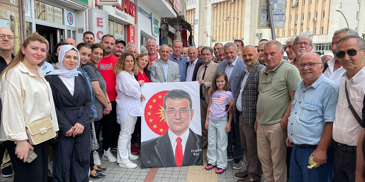 CHP Rize İl Örgütü Bayramlaşma Töreninde Demokrasi Vurgusu