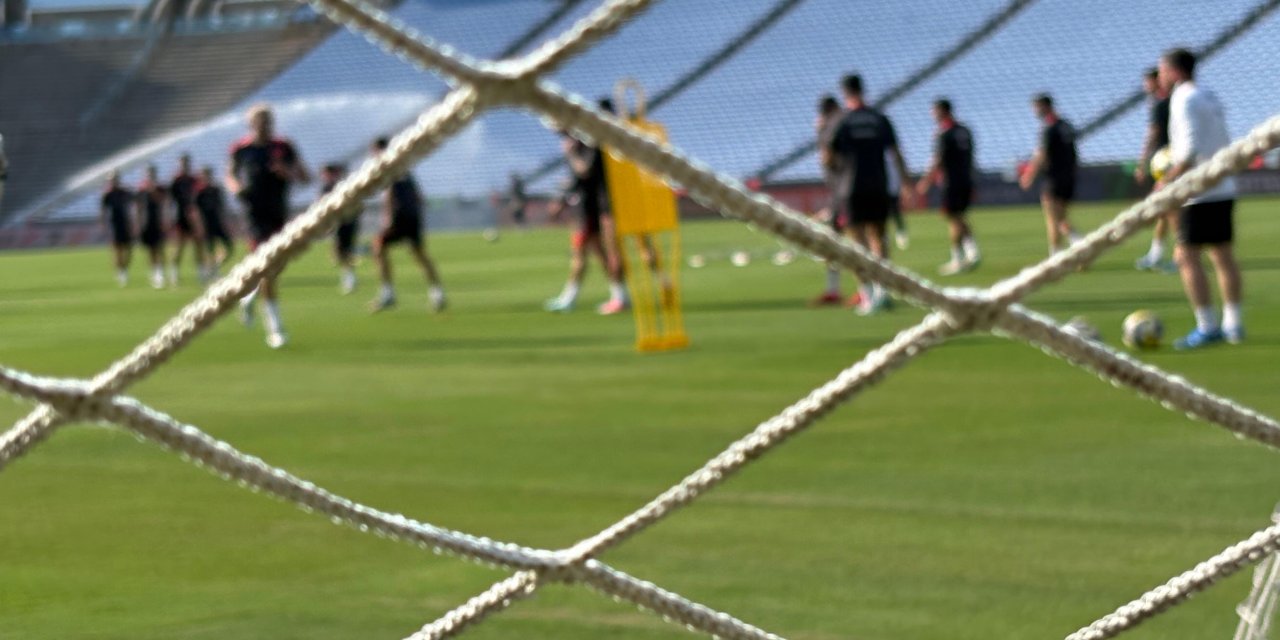 A Milli Takım, Meksika maçı hazırlıklarını tamamladı