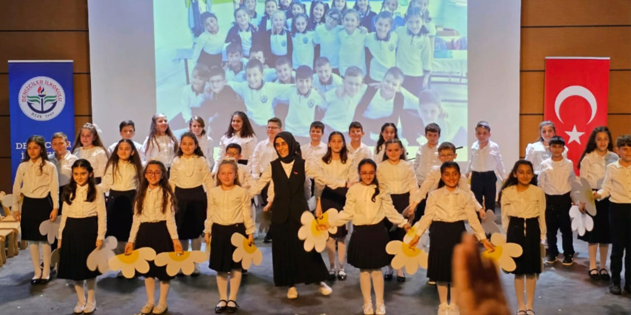 Denizciler İlkokulu'ndan Duygu Dolu "Çiçeklerin Gönlünden" Etkinliği