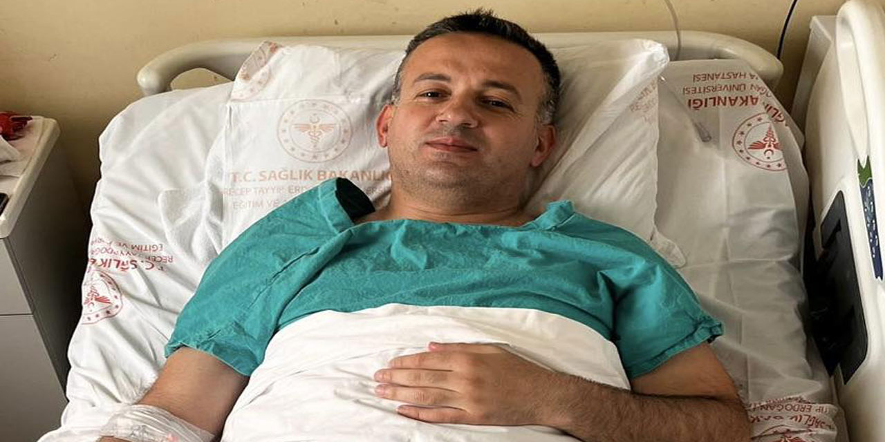 AK Parti Çayeli Eski İlçe Başkanı Karahan Anjiyo Oldu