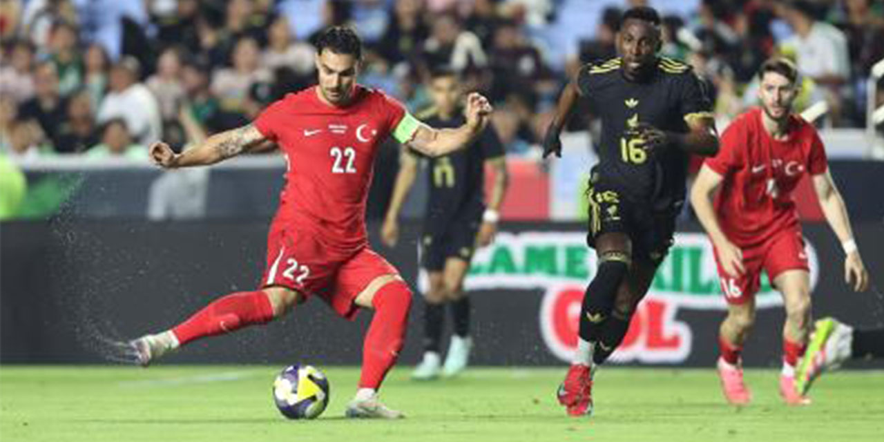 A Milli Futbol Takımı, hazırlık maçında Meksika'ya 1-0 mağlup oldu