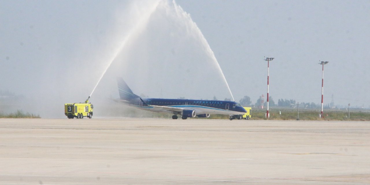 Çukurova Uluslararası Havalimanı’ndan Azerbaycan'a Direkt Seferler Başladı