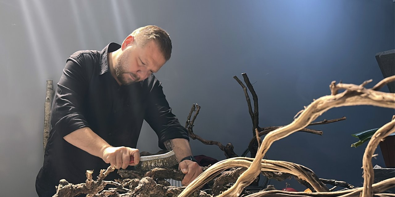 Kurumuş Ağaç Köklerini Geri Dönüşüme Kazandırıp, Dekorasyon Malzemeleri Yapıyor