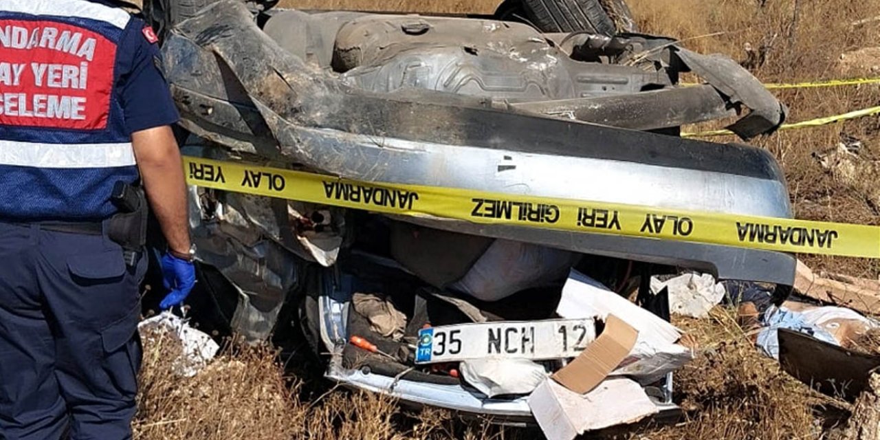 Takla Atan Otomobilin Sürücüsü Öldü