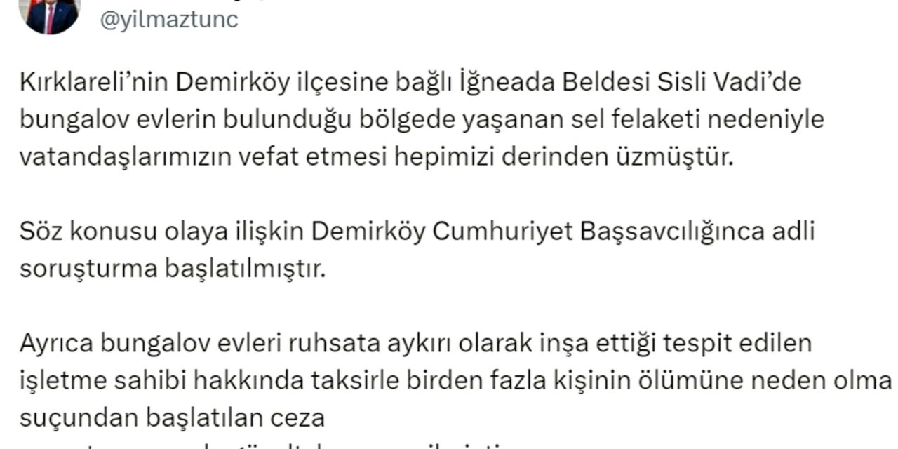Kırklareli'de Selde Ölenlerin Sayısı 5'e Yükseldi, 1 Kayıp Aranıyor (3)