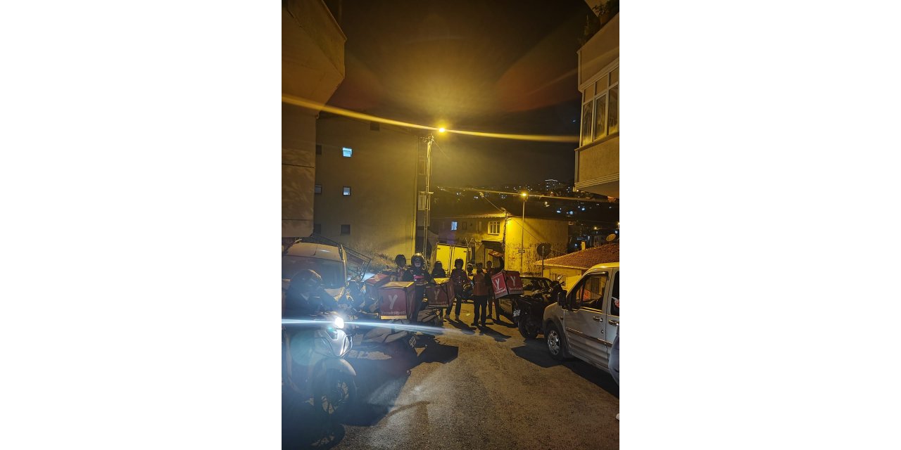 İstanbul- Eyüpsultan'da onlarca restorandan sipariş verdi, motokuryeler kapıda kaldı / Ek bilgi ve görüntüyle