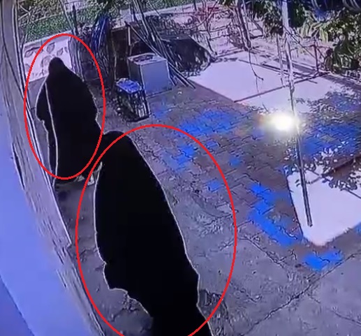 Nevşehir'de evden hırsızlık kamerada