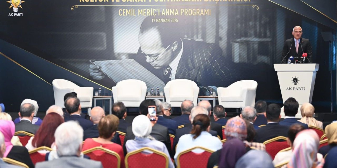 Bakan Ersoy: Cemil Meriç, bize kim olduğumuzu hatırlatmıştır