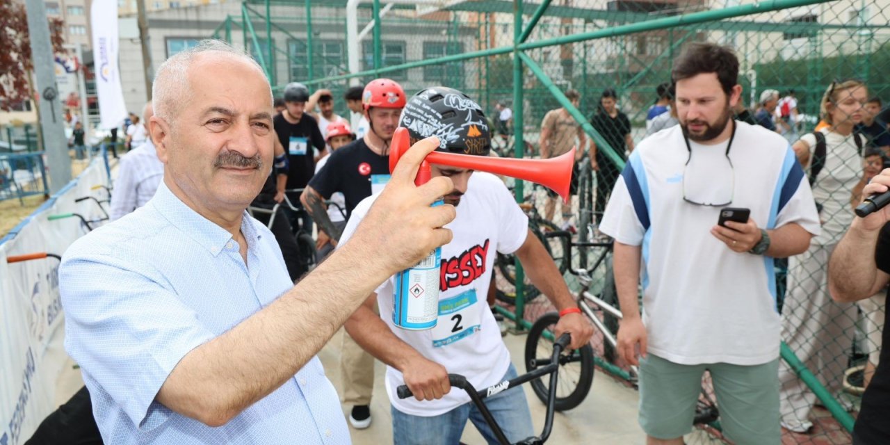 BMX Park Türkiye Şampiyonası ilk kez Gebze’de gerçekleşti
