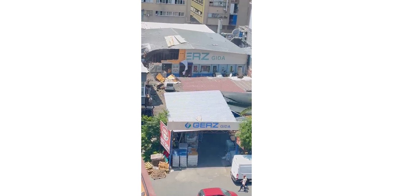 İstanbul- Güngören'de tekstil atölyesinde buhar jeneratörü patladı / Geniş haber- havadan görüntülerle