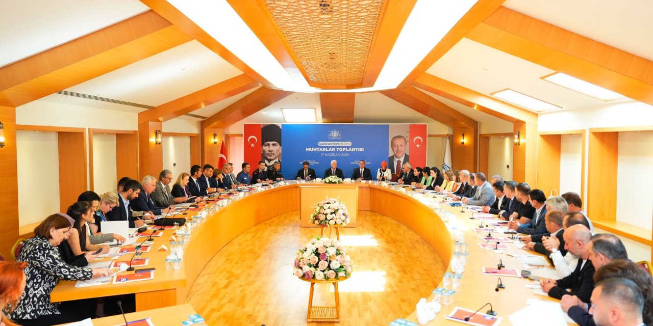 Sancaktepe Muhtarlar Toplantısı Vali Gül’ün katılımıyla gerçekleştirildi