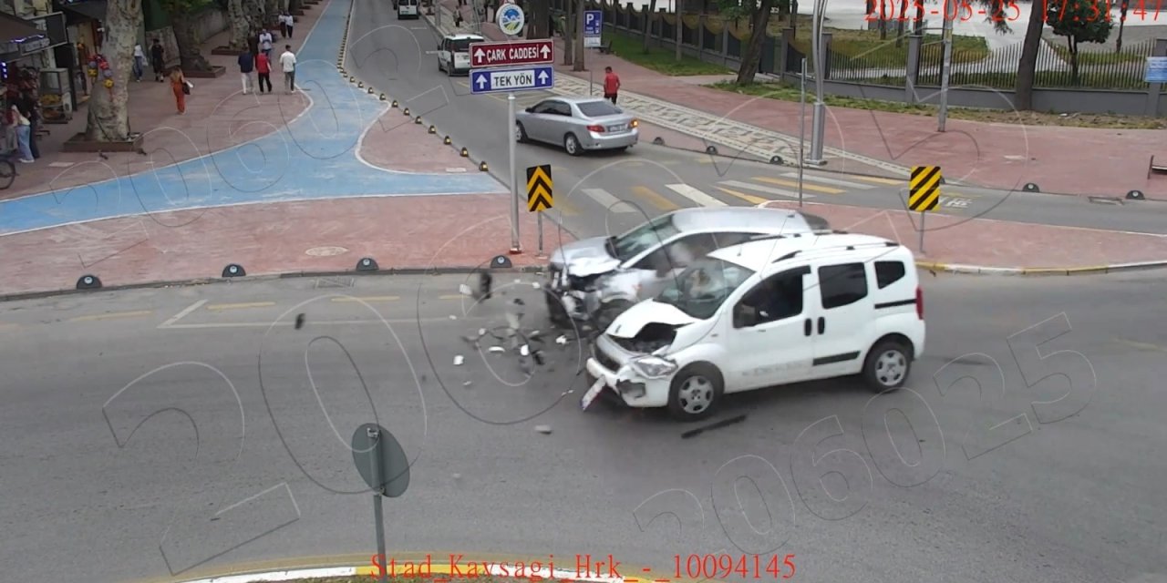 Sakarya'daki Kazalar Kgys Kamerasında