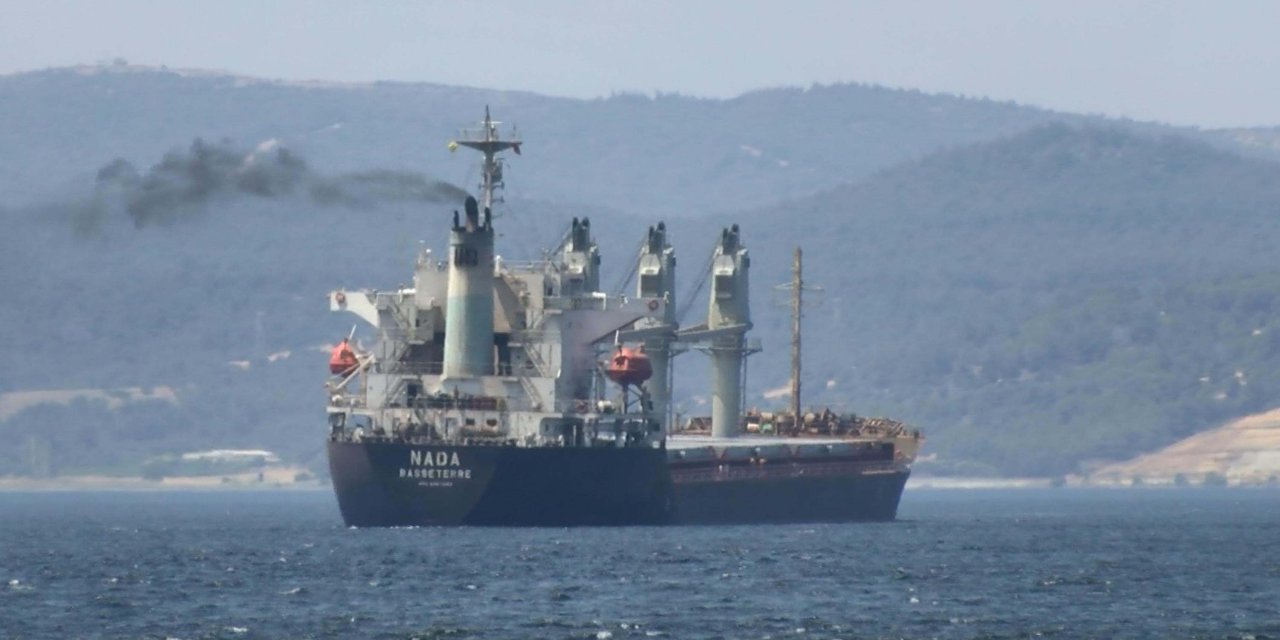 Çanakkale Boğazı'nda gemi arızası